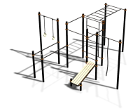 Спортивный комплекс воркаут ВС-68 в Чувашской республике