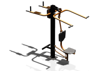 Уличный тренажер "Верхняя тяга Брусья Пресс" УТ339 в Чувашской республике