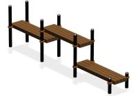 Спортивный комплекс воркаут ВС-63 в Чувашской республике