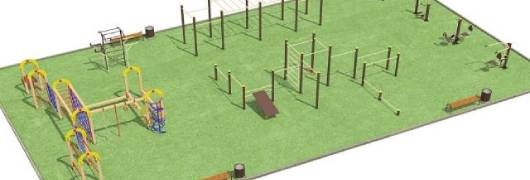 Проект спортивной площадки для любого возраста в Чувашской республике