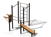 Спортивный комплекс воркаут ВС-82 в Чувашской республике