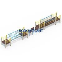 Детский спортивный комплекс Двойной мостик ДСК 3115 в Чувашской республике