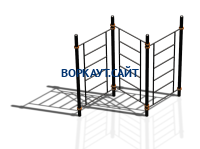 Спортивный комплекс воркаут ВС-80 в Чувашской республике