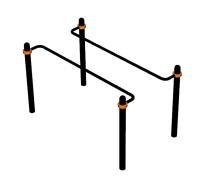 Спортивный комплекс воркаут ВС-180 в Чувашской республике