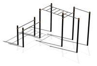 Спортивный комплекс воркаут ВС-151 в Чувашской республике