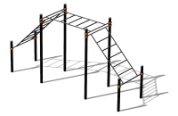 Спортивный комплекс воркаут ВС-192 в Чувашской республике