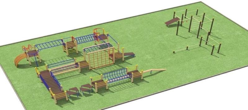 Проект спортплощадки с полосой препятствий - 1 178 100 рублей в Чувашской республике
