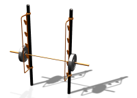 Спортивный комплекс воркаут ВС-84 в Чувашской республике