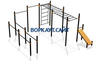 Спортивный комплекс воркаут ВС-109 в Чувашской республике