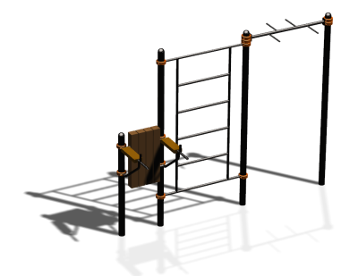 Спортивный комплекс воркаут ВС-142 в Чувашской республике