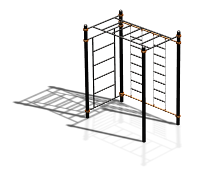 Спортивный комплекс воркаут ВС-69 в Чувашской республике