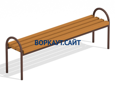 Лавочка парковая МАФ 1603 в Чувашской республике