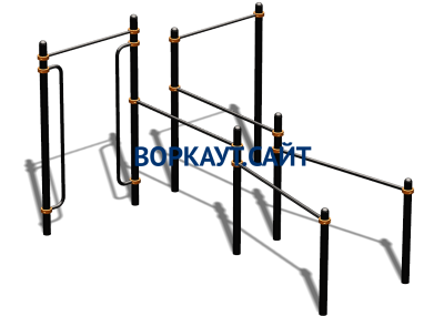 Спортивный комплекс воркаут ВС-197 в Чувашской республике