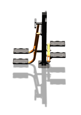 Уличный тренажер "Шпагат Степпер" УТ310 в Чувашской республике