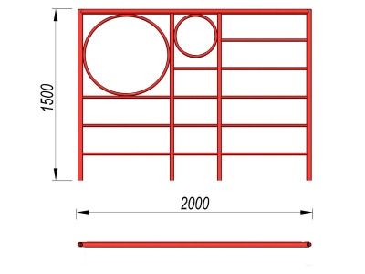 Шведская стенка с кольцами МАФ 3502 в Чувашской республике