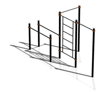 Спортивный комплекс воркаут ВС-107 в Чувашской республике