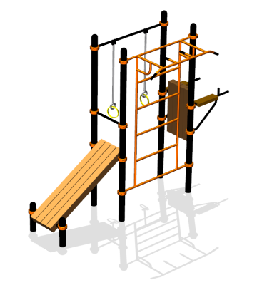 Спортивный комплекс воркаут ВС-78 в Чувашской республике