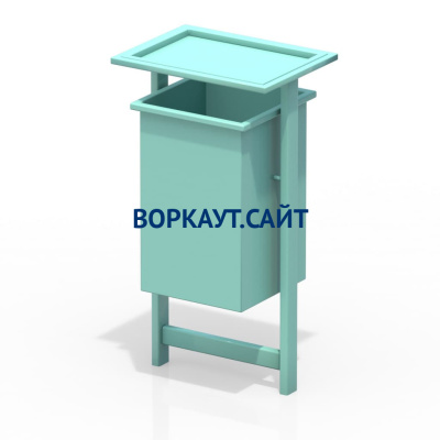 Урна с крышкой МАФ 1631 в Чувашской республике