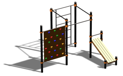 Спортивный комплекс воркаут ВС-122 в Чувашской республике