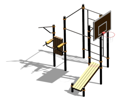 Спортивный комплекс воркаут ВС-94 в Чувашской республике