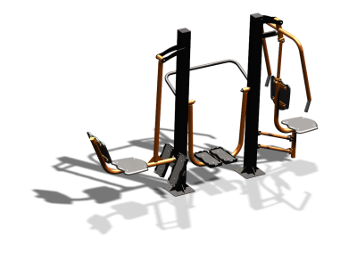 Уличный тренажер "Жим ногами Шагомер Жим от груди" УТ333 в Чувашской республике