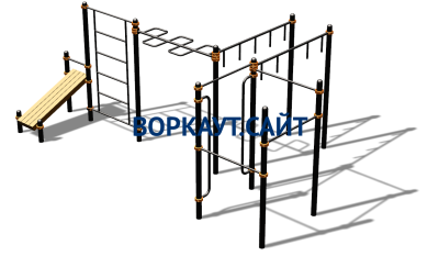 Спортивный комплекс воркаут ВС-195 в Чувашской республике
