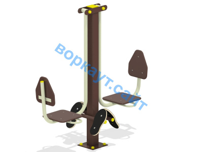 Уличный тренажер "Жим ногами горизонтальный " УТ 003 в Чувашской республике