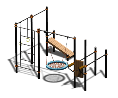 Спортивный комплекс воркаут ВС-97 в Чувашской республике