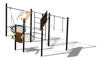 Спортивный комплекс воркаут ВС-104 в Чувашской республике