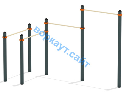 Турник двойной с брусьями ВС-17 в Чувашской республике