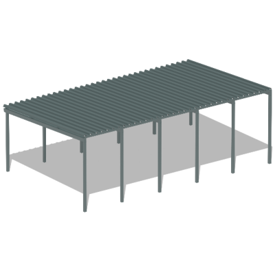 Большой теневой навес трибун МАФ 4131 в Чувашской республике