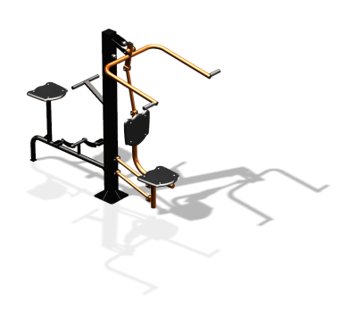 Уличный тренажер "Верхняя тяга Вело" УТ340 в Чувашской республике