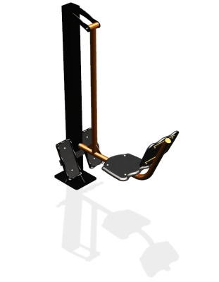 Уличный тренажер "Жим ногами одинарный" УТ 110 в Чувашской республике Уличный тренажер "Жим ногами одинарный" УТ 110 в Чувашской республике