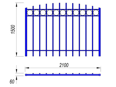 Ограждение спортивной площадки МАФ 5005 в Чувашской республике