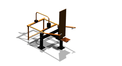 Силовой уличный тренажер  "Трицепс"  УТ405 в Чувашской республике