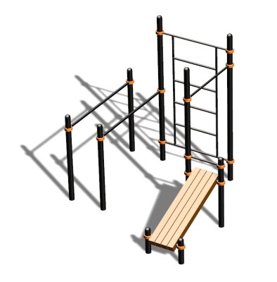Спортивный комплекс воркаут ВС-98 в Чувашской республике