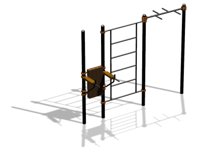 Спортивный комплекс воркаут ВС-52 в Чувашской республике