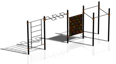 Спортивный комплекс воркаут ВС-114 в Чувашской республике