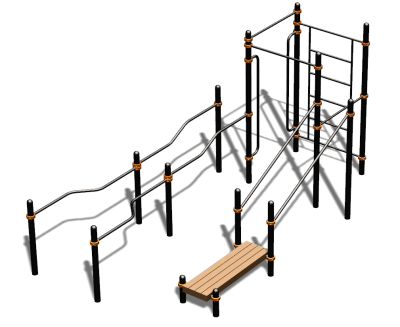 Спортивный комплекс воркаут ВС-194 в Чувашской республике