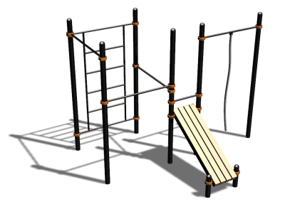 Спортивный комплекс воркаут ВС-76 в Чувашской республике