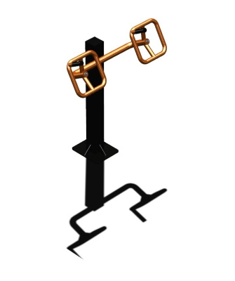 Уличный тренажер "Штурвал одинарный" УТ 122 в Чувашской республике