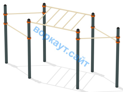 Турник разноуровневый с рукоходом ВС-26 в Чувашской республике