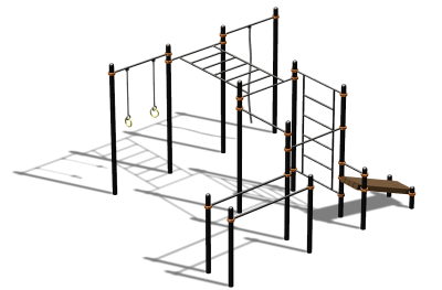 Спортивный комплекс воркаут ВС-89 в Чувашской республике