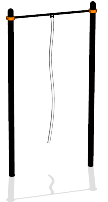 Турник с гимнастическим канатом ВС-34 в Чувашской республике