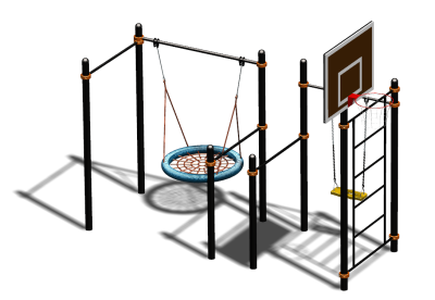 Спортивный комплекс воркаут ВС-126 в Чувашской республике