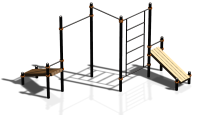 Спортивный комплекс воркаут ВС-120 в Чувашской республике