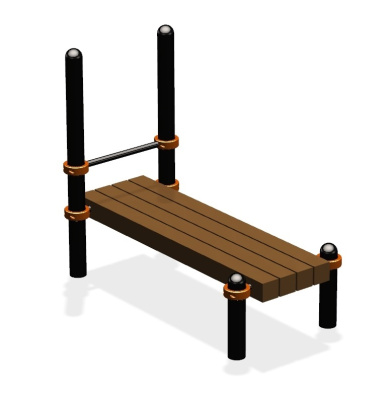 Спортивный комплекс воркаут ВС-62 в Чувашской республике