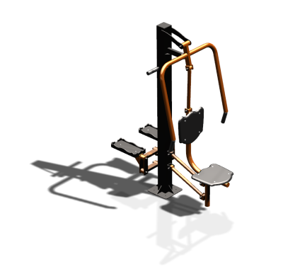 Уличный тренажер "Жим от груди Степпер" УТ342 в Чувашской республике