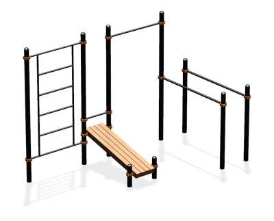 Спортивный комплекс воркаут ВС-59 в Чувашской республике