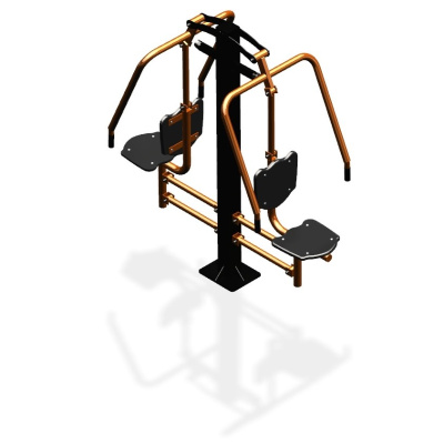 Уличный тренажер  "Жим от груди двойной" УТ204 в Чувашской республике